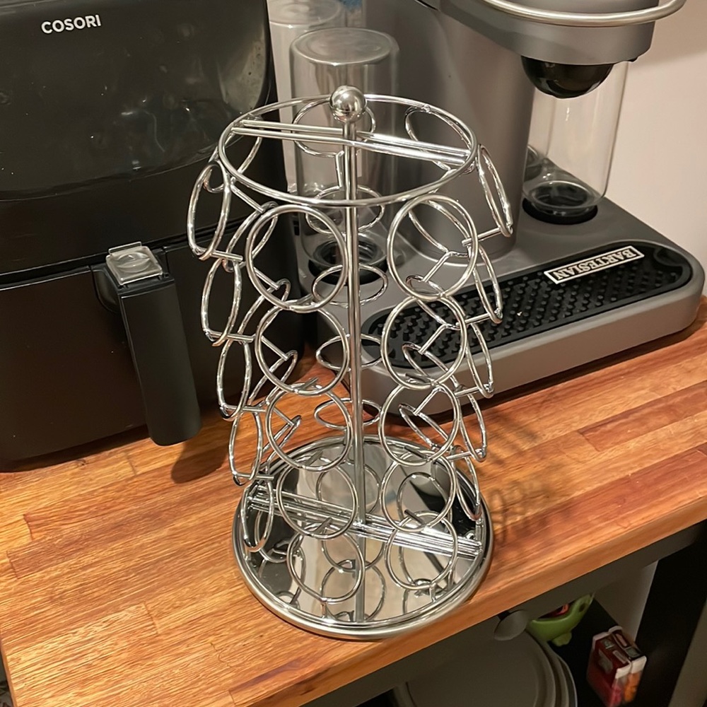 Keurig K-cup spin rack